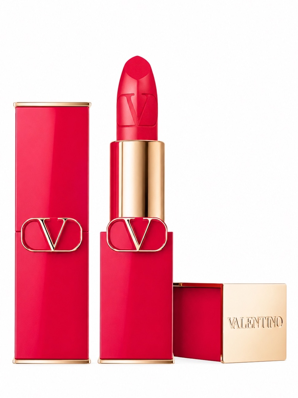 Valentino Rosso Satin Lipstick • Heart Bloom • 404r • NEW IN BOX